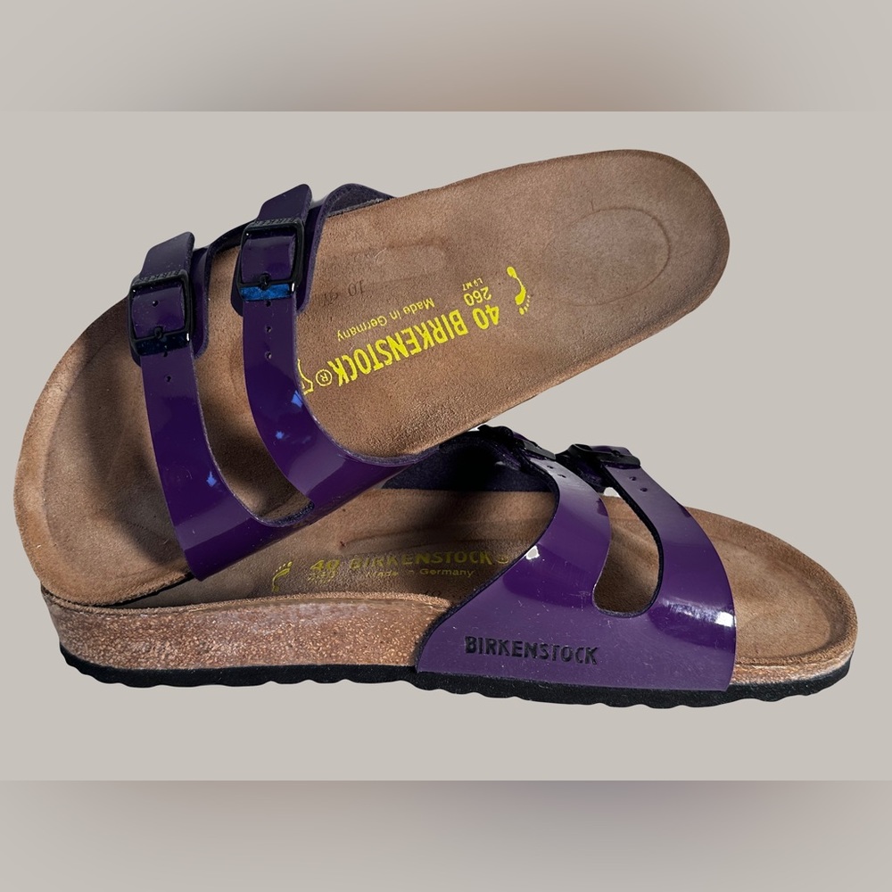 Women’s Birkenstock Ibiza Plum Sandel - Size Eu40/US 9.5 -New Worn
